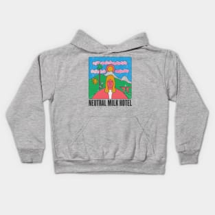 Neutral Milk Hotel   -  Fan Art Kids Hoodie